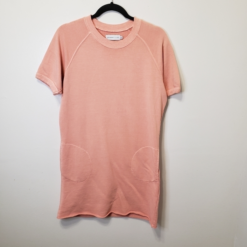 Sincerely Jules Cara Sweatshirt Dress100% Cotton Size Extra Small - Picture 2 of 15